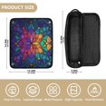 thumbnail image 2 of Hair Tools Storage with Heat Resistant Mat- Rainbow Printed Curling Iron Travel Bag/Flat Iron Case for Women, 2 of 8