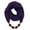 Purple, variant on Fgnfyis Women's Linen Necklace Pendant Scarf Ethnic Style Soft Resin Pendant Neck Wrap Bohemian Fashion Accessory Purple
