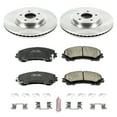 thumbnail image 3 of PowerStop Front Stock Replacement Brake Pad and Rotor Kit Fits: INFINITI NISSAN Select Models KOE6944, 3 of 8