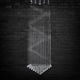 thumbnail image 4 of Candil de Cristal Cortado Gamalux Williams Krystal Zeta de 12 Luces, 4 of 5