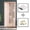 Brown, variant on Summer Mosquito and Fly proof Door Curtain Magnetic Mesh Mesh Mesh Door Curtain Kitchen, Living Room, Bedroom Magnetic Sex gauze