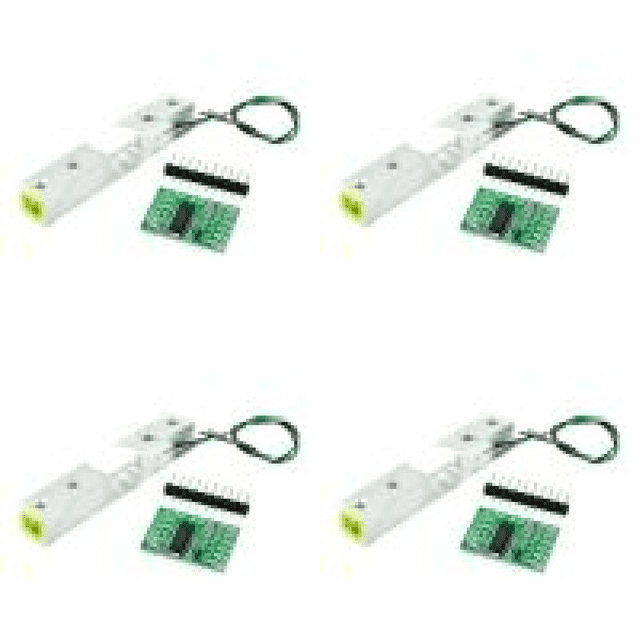 Módulo de sensor de peso HX711 Celda de carga de 10 KG para microcontrolador (HX711 y 10 KG)