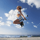 thumbnail image 5 of [Doble peso] Cuerda para el cuerpo de la playa Cuerda para saltar Ejercicio Fitness Damas Niños Principiantes MFZFUKR CPB-DE-SSW1048-3, 5 of 5
