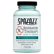 Spazazz RX Therapy Aromatherapy Salt Crystals 19oz  Respiratory Therapy  Hot Tub & Bath Soak  Spazazz Hot Tub Crystals for Relaxation!