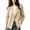 Silver, variant on Zynoxe Blazer Jacket for Women Trendy Lapel Double Breasted Open Front Suit Jacket Fall Loose Versatile Business Casual Office Plus Size Jackets with Pockets Silver S