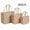 Khaki, variant on Women's Waterproof EVA Beach Tote Bag 3-Piece Set,Khaki.