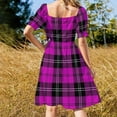 thumbnail image 4 of Ramsay Pink Tartan Clothing | Clan Ramsay | Cute Tartan Sleeveless Dress dress summer Women's summer dresses, 4 of 6
