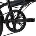thumbnail image 3 of ROCKBROS SKN Folding Bike 20" Sports City Racing Bike Hight-Carbon Steel  Folding Bicycle 7-speed SHIMANO SL-RV300 Mechanical Disc Brakes, 3 of 18