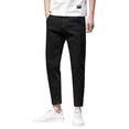 thumbnail image 1 of PEASKJP Mens Jeans Relaxed Fit Ripped Slim Fit Skinny Stretch Jeans Pants,Black 32, 1 of 5
