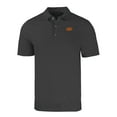 thumbnail image 2 of Men's Cutter & Buck Heather Black Oklahoma State Cowboys Big & Tall Forge Eco Stretch Recycled Polo, 2 of 3