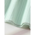 thumbnail image 5 of Amidoa Girls Summer 2 Piece Outfits Kids Ruffle Sleeve Short Sleeve and Shorts Casual Clothing Sets Green Size 3T, 5 of 7