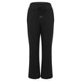 thumbnail image 7 of Women's Pants Fashion Casual Pants For Women High Waisted Wide Leg Sweat Baggy Straight Leg Yoga Track Lightweight Comfy W/Pockets, 7 of 7