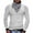 White, variant on CharmCyan Men’s Knitted Pullover Sweater with Asymmetric Zipper Collar Casual Long Sleeve Slim Fit Pullover for Autumn Winter Black L