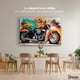 thumbnail image 2 of Cuadro Decorativo Canvas Motocicleta Clásica 90x60 Canvas Revolution, 2 of 4