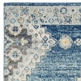 thumbnail image 5 of SAFAVIEH Madison Brandon Geometric Area Rug, Navy/Cream, 6'7" x 9'2", 5 of 7