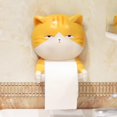 thumbnail image 2 of Cat Shape Toilet Paper Holder Dispenser Tissue Storage Stand Rack Decoration, 2 of 5