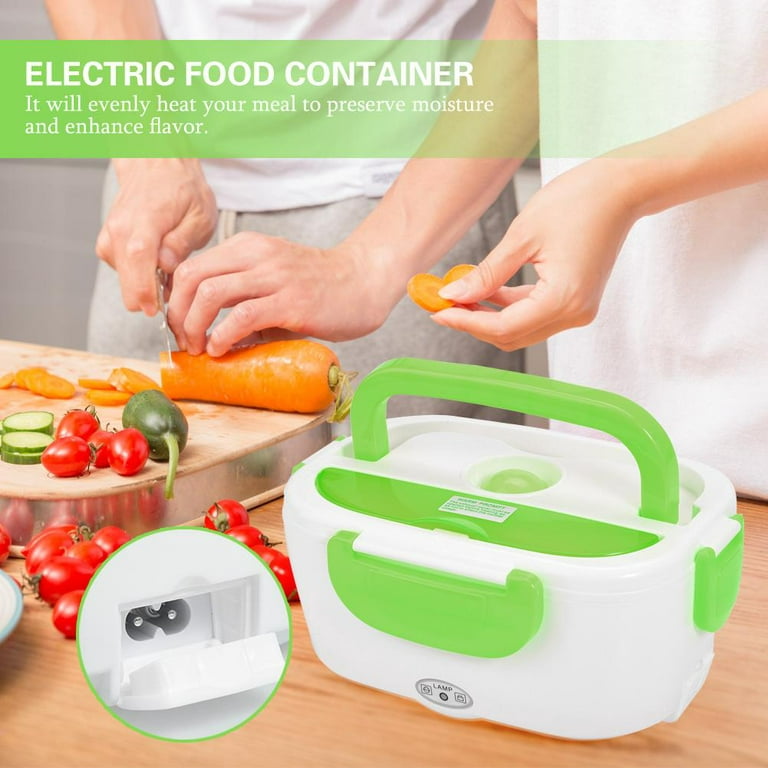 Mgaxyff Electric Heating Lunch Box Portable Food Container Home Office US  Plug 110V, Lunch Box, Electric Lunch Box 