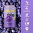 thumbnail image 4 of Spindrift "Concord Freeze" Grape Soda Made With Real Squeezed Fruit, 12 FL oz - ( 4 Pack ), 4 of 5