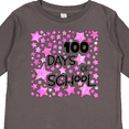 thumbnail image 4 of Inktastic 100 Days of School Stars in Pink Boys or Girls Long Sleeve Toddler T-Shirt, 4 of 5