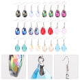 thumbnail image 1 of FESTFENDS 12 Pares Aretes Colgantes De Para Mujer Accesorios Decorativos Elegantes Y Coloridos, 1 of 6