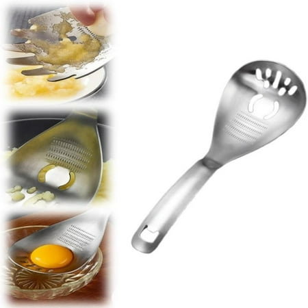 

Uioepy Last Chance Stainless Steel Garlic And Ginger Paste Grinder C Multipurpose Grinding Spoon Multipurpose Stainless Kitchen Spoon Stainless Garlic Crusher Spaghetti Pasta Server Spoon Potato Tool