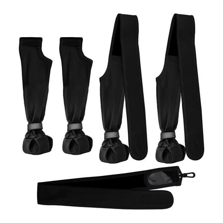 Eisoary Suspender Boots for Dogs Anti-Slip Fall Waterproof Dog Shoes Leggings Adjustable Suspender Boots for Dogs Winter Snow Rain Hiking Paws Protector L
