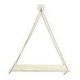 thumbnail image 1 of Premium Wood Swing Hanging Rope Wall Mounted Floating Shelves – Plant Flower Pot, 1 of 2