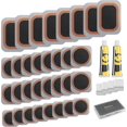 thumbnail image 1 of Bike Tire Repair Kit - Bycicle Inner Tube Puncture Patch Kits with Vulcanizing Patches,Metal Rasp for Motorcycle BMX Cycling MTB Mountain Bicycle, 1 of 5
