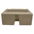 thumbnail image 3 of Wise 8WD95-1B-207 DLX Series 28" Pontoon Bench Seat - Base Only - Neutral, 3 of 5