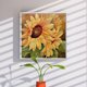 thumbnail image 3 of Cuadros Decorativos 5D DIY diamante pintura Kit completo redondo taladro girasol mosaico imagen pared decoración DQrwqpou Nuevos Originales, 3 of 8