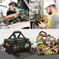 thumbnail image 1 of Caja De Herramientas Con Asa Y Cremallera, Bolsa Organizadora Para Almacenamiento De Herramientas De Tela Oxford Portátil De Gran Capacidad Para Electricistas Y Carpinteros, 1 of 7