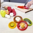thumbnail image 5 of Juego de 5 Recipientes de Silicona para Guardar Aguacates, Cebollas y Frutas Cortadas A la Mitad: Utensilios de Cocina Reutilizables para el Frigorífico, 5 of 5
