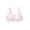 Pink, variant on LYMAYTER 12-15Y Kids Seamless Training Bras Girls Soft Cotton Breathable Mesh Bra Racerback Fixed Pads‌