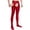 Red, variant on Somuwie Clearance Men Sexy Solid Silky Four Hollowed Out Open Rompers Leggings Underwear