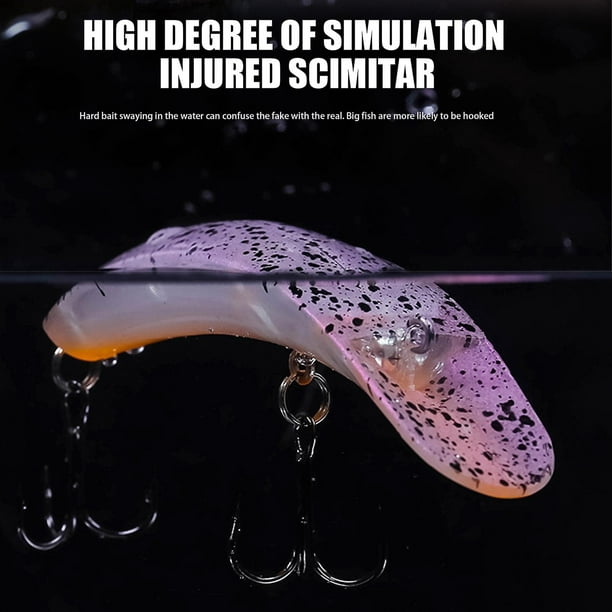 9cm Leech Lure Sinking Bionic Simulation Fish Lure For Outdoor Fishing