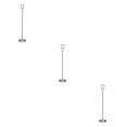 thumbnail image 3 of Baohd Contemporary Table Number Holder Photo Stand for Trendy Hotel Settings Silvery 35cm 3Set, 3 of 6