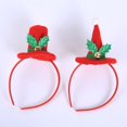 thumbnail image 1 of Diadema navideña 2 piezas JAMW con gorro navideño para niños y adultos, 1 of 5