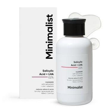 Minimalist 2% Salicylic Acid Face Wash For Oily Skin | Sulphate free, Anti Acne Face Cleanser .100ML