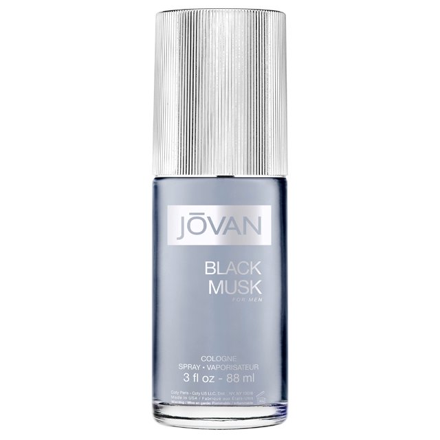 Colonia en aerosol Perfume Jovan Black Musk, 90 ml, para hombre