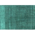 thumbnail image 1 of Ahgly Company Indoor Rectangle Oriental Turquoise Blue Industrial Area Rugs, 2' x 3', 1 of 4