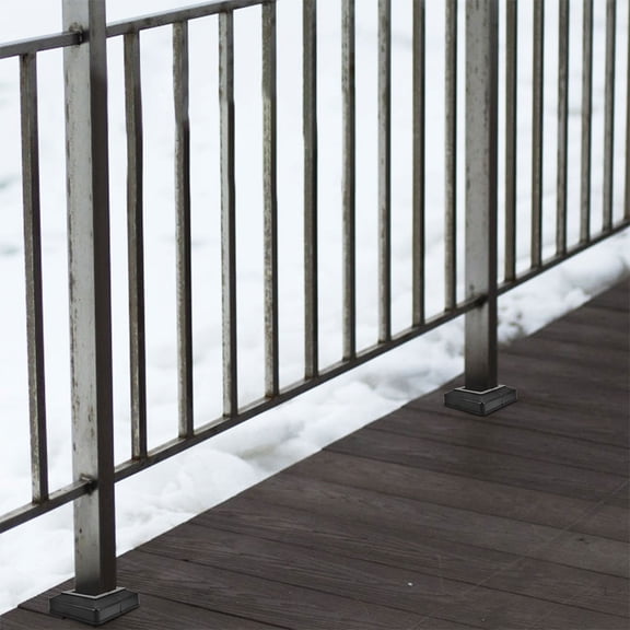 HOMEMAXS 8 Pcs Decking Post Skirt Outdoor Decorative Cover