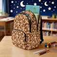 thumbnail image 4 of KUIFORTI Capybara Orange Backpack with Lunchbox Kid School Bag Set 4 Piece 17 Inch Boys Bookbag Pencil Bags for Elementary Students Back to School Essentials Gifts, 4 of 7