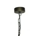 thumbnail image 5 of Creative Co-Op 2-Tier Draped Wood Bead Chandelier, Whitewashed, 5 of 6