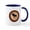 White/Navy Inside, variant on CafePress - MOOSE Mugs - 11 oz Ceramic Mug - Novelty Coffee Tea Cup