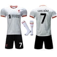 thumbnail image 1 of Liverpool Football Kit 2024-2025 for Kids & Adults with Socks, No.7 Luis Diaz, 1 of 2