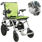 Rubicon Travel Size Lightest Foldable Electric Wheelchair User-Friendly, Only 30 lbs