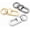 Silver, variant on 4pcs Swivel Snap Hook Push Gate Lobster Clasps Quality Clips for Lanyard Purse Making VT237 - PICK COLOR (Silver)