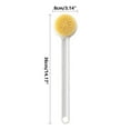 thumbnail image 2 of Long Handle Back Brush for Shower & Bath | Exfoliating Body Brush with Soft Bristles | Non-Slip Grip | Includes 1 Shower Brush, 2 of 2
