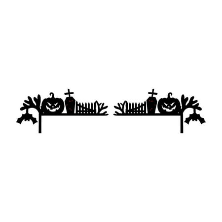 

ILJNDTGBE Pumpkin Door and Window Corner Hangings Door Frame Decoration Wooden Ornaments Festive Atmosphere Layout Chandelier Wire with Head Hemlock Garland Chandelier