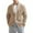 C-Khaki390, variant on Mens Jacquard Knit Sweater Jacket Shawl Collar Long Sleeve Button Up Cardigan Outwear Solid Color Knitting Coat Fall Winter Cozy Outerwear